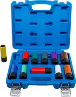 BGS Technic BGS 74254 Nástrčné hlavice 1/2" 15 ÷ 27 mm a speciální šrouby pro kola BGS1074