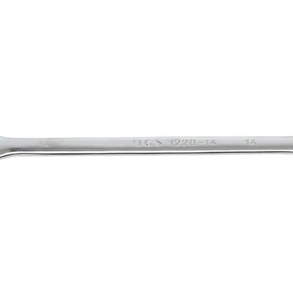BGS Technic BGS 1228-14 Očkoplochý klíč 14 mm, extra dlouhý, leštěný