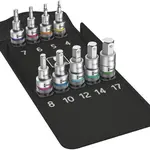 Wera 004201 Sada bitových nástavců Zyklop 8740 C HF 1 s vnitřním šestihranem, s přidržovac