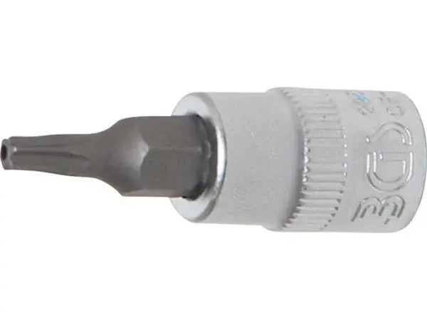 BGS Technic BGS 2358 Zástrčná bitová hlavice 1/4" T 15 s vrtáním