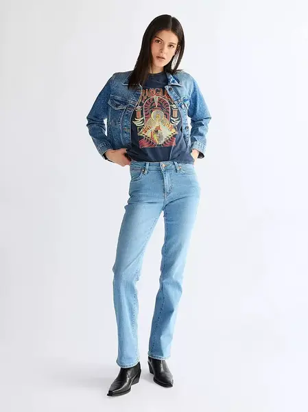 Dámské džíny WRANGLER BOOTCUT HAZEL 112378903 Velikost: 30/32