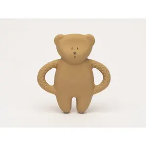 Moonie Natural Teether Cappucino hryzadielko 1 ks