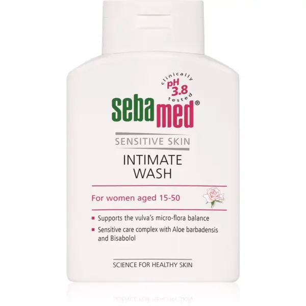 Sebamed Wash Intimate emulzia pre intímnu hygienu pH 3,8 200 ml