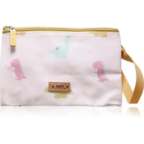 Saro Baby Lunch Bag vrecúško na desiatu/olovrant Mustard 14,5x21,5 cm 1 ks