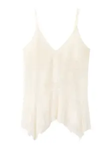 MANGO Top 'CRUMBLE'  krémová