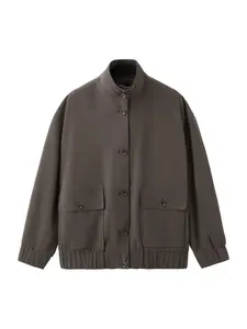 MANGO Prechodná bunda 'Babor'  čokoládová