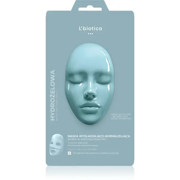 L’biotica Estetic Clinic Acid Treatment intenzivní hydrogelová maska s vyhlazujícím efektem 1 ks