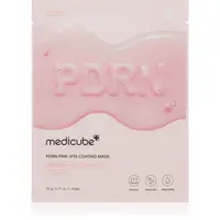 medicube PDRN Pink Vita Coating Mask protivrásková plátýnková maska s rozjasňujícím efektem 22 g