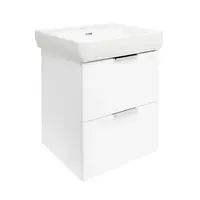 Laufen PRO A skrinka pod umývadlo bez umývadla 57,9x69,4x50,9 cm biela lesk RE010602238060