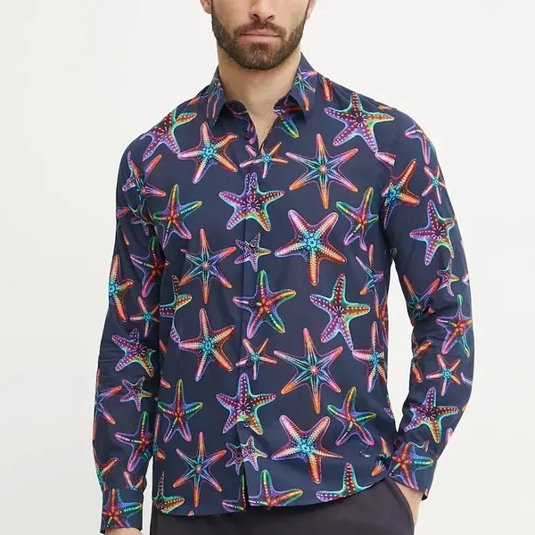 Bavlněná košile Vilebrequin CARACAL