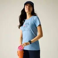 Dámské tričko regatta fingal stretch modrá 42