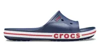 Pánské pantofle crocs bayaband slide modrá/červená 41-42