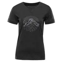 Dámské triko z nemačkavého materiálu alpine pro nogera černá xl