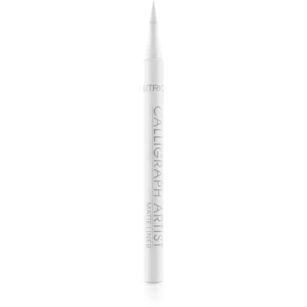 Catrice Calligraph Artist Matte oční linky ve fixu s matným efektem odstín 070 Snow White 1,1 ml