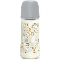 Suavinex Wonderland SX Pro Physiological Anti-Colic kojenecká láhev L Dense Flow 6 m+ Liberty Cream 360 ml