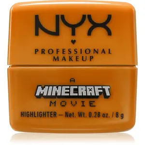 NYX Professional Makeup A Minecraft Movie rozjasňovač odstín Going Gold 8 g