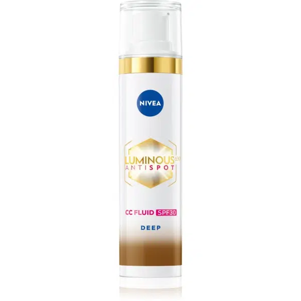 NIVEA Luminous 630 Anti Spot rozjasňující CC krém SPF 30 odstín Deep 40 ml