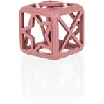 Zopa Silicone Teether Square kousátko 0 m+ Old Pink 1 ks