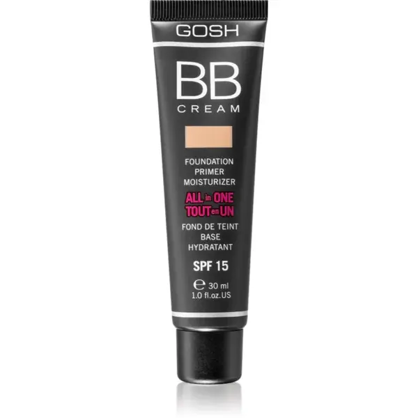 GOSH COPENHAGEN BB hydratační BB krém SPF 15 odstín 003 Warm Beige 30 ml