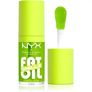 NYX Professional Makeup Fat Oil Chillz olej na rty s chladivým účinkem odstín 4.8 ml