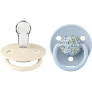 BIBS x Liberty De Lux One Size dudlík Ivory/ Baby Blue 2 ks