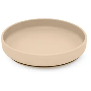 Petite&Mars Take&Match Silicone Plate talíř s přísavkou Desert Sand 6 m+ 1 ks
