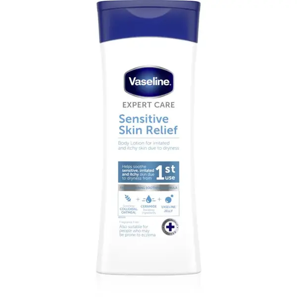 Vaseline Sensitive Skin Relief tělové mléko pro citlivou pokožku 400 ml