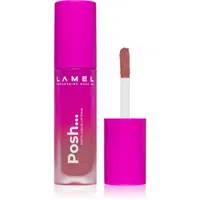 LAMEL Posh Matte Liquid Lip Stain dlouhotrvající matná tekutá rtěnka odstín №401 Milk Cacao 4 g