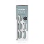 KISS imPRESS Color Medium umělé nehty Going Green 30 ks