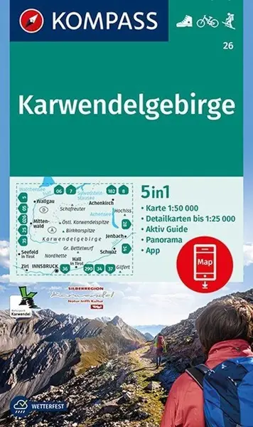 Karwendelgebirge 26 NKOM 1:50T