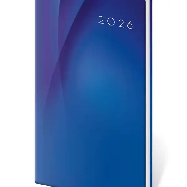 Kapesní diář 2026 Vario Blue design
