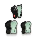 QPLAY Chrániče dětské Jade Green, vel. S, věk 3-5 let