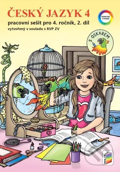 Český jazyk 4, 2. díl s Oskarem (barevný pracovní sešit) - kniha z kategorie 1. stupeň