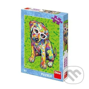 Štěňátko s brýlemi - puzzle z kategorie Maxi dílky