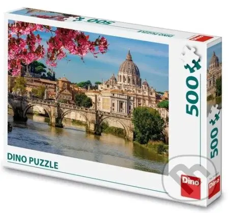 Puzzle 500 Bazilka Svatého Petra - puzzle z kategorie Města a stavby