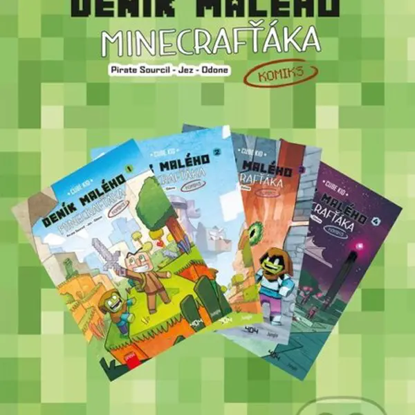 Deník malého Minecrafťáka: komiks komplet 1 - Cube Kid - kniha z kategorie Beletrie pro děti
