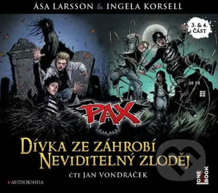 Pax 3,4 - Dívka ze záhrobí, Neviditelný zloděj (audiokniha) - audiokniha z kategorie Beletrie pro děti