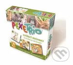 Pexetrio - Zvířecí rodinky - hra z kategorie Hry pro děti