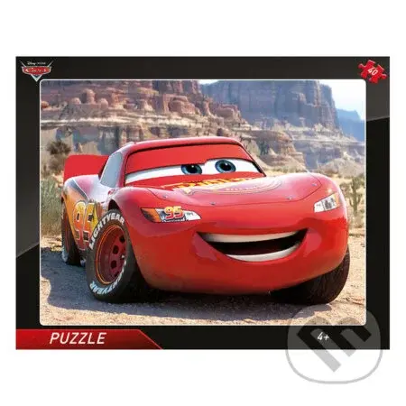 Blesk McQueen - puzzle z kategorie 15 - 60 dílků