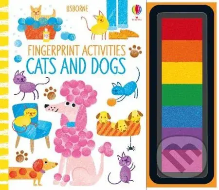 Fingerprint Activities: Cats and Dogs - Fiona Watt, Candice Whatmore (ilustrátor) - kniha z kategorie Pro děti
