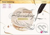 Krasopísanka-  Flourishing (Kaligrafické ozdoby) - kniha z kategorie Učebnice a slovníky