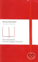 Moleskine - malý čistý zápisník (červený)