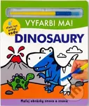 Vyfarbi ma! Dinosaury (Maľuj obrázky znova a znova) - kniha z kategorie Pro děti