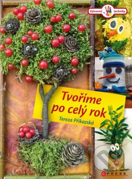 Tvoříme po celý rok - Tereza Příkazská - kniha z kategorie Omalovánky, vystřihovánky, papír
