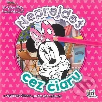 Neprejdeš cez čiaru - Minnie - kniha z kategorie Omalovánky