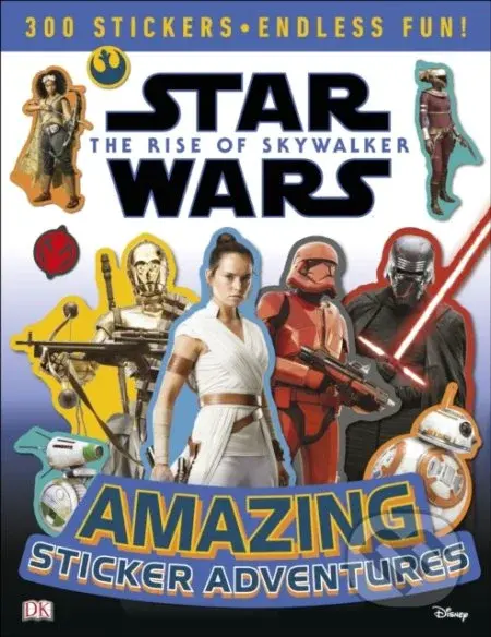 Star Wars The Rise of Skywalker: Amazing Sticker Adventures - kniha z kategorie Pro děti
