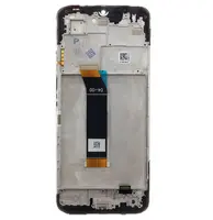 LCD + dotyk + přední kryt pro Poco M5, Redmi 10 5G, black