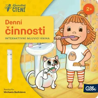 Minikniha pro nejmenší - Denní činnosti - Kouzelné čtení Albi