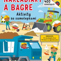 Nákladiaky a bagre Aktivity so samolepkami