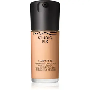 MAC Cosmetics Studio Fix Fluid SPF 15 24HR Matte Foundation + Oil Control matující make-up SPF 15 odstín N6.5 30 ml